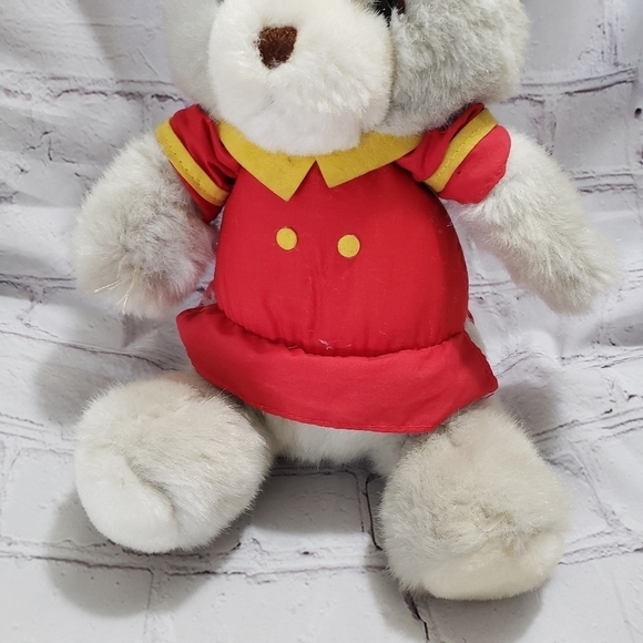Applause Vintage Toy Soldier Teddy Bear 12-inch Stuffed Animal Toy Year 1987 - Picture 4 of 9